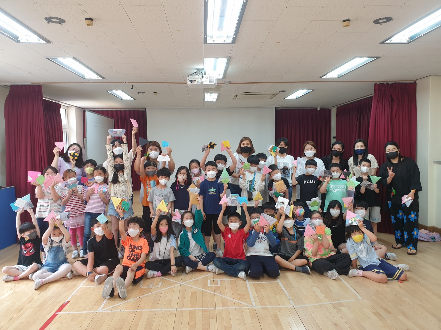 2022년 5월 1학년~3학년 대상 딱지 만들기 (학부모 재능기부)